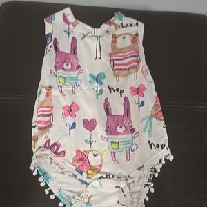 Sold! Sold! Colorful Kids Bodysuit with Fun Animal Print